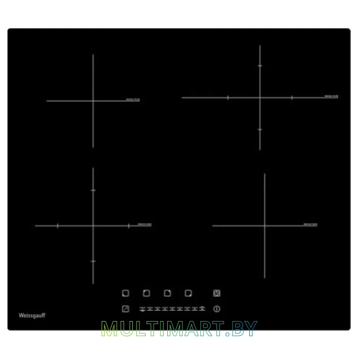 Индукционная варочная панель Weissgauff HI 641BS